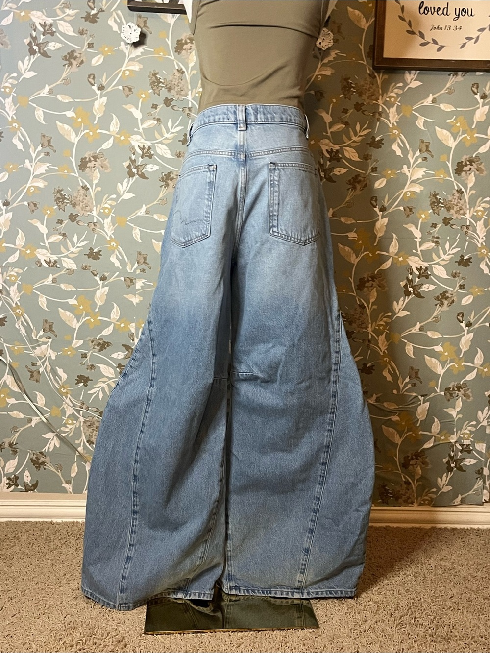 We the Free Eden Slouchy Wide Leg Size 28 - Picture 10 of 16